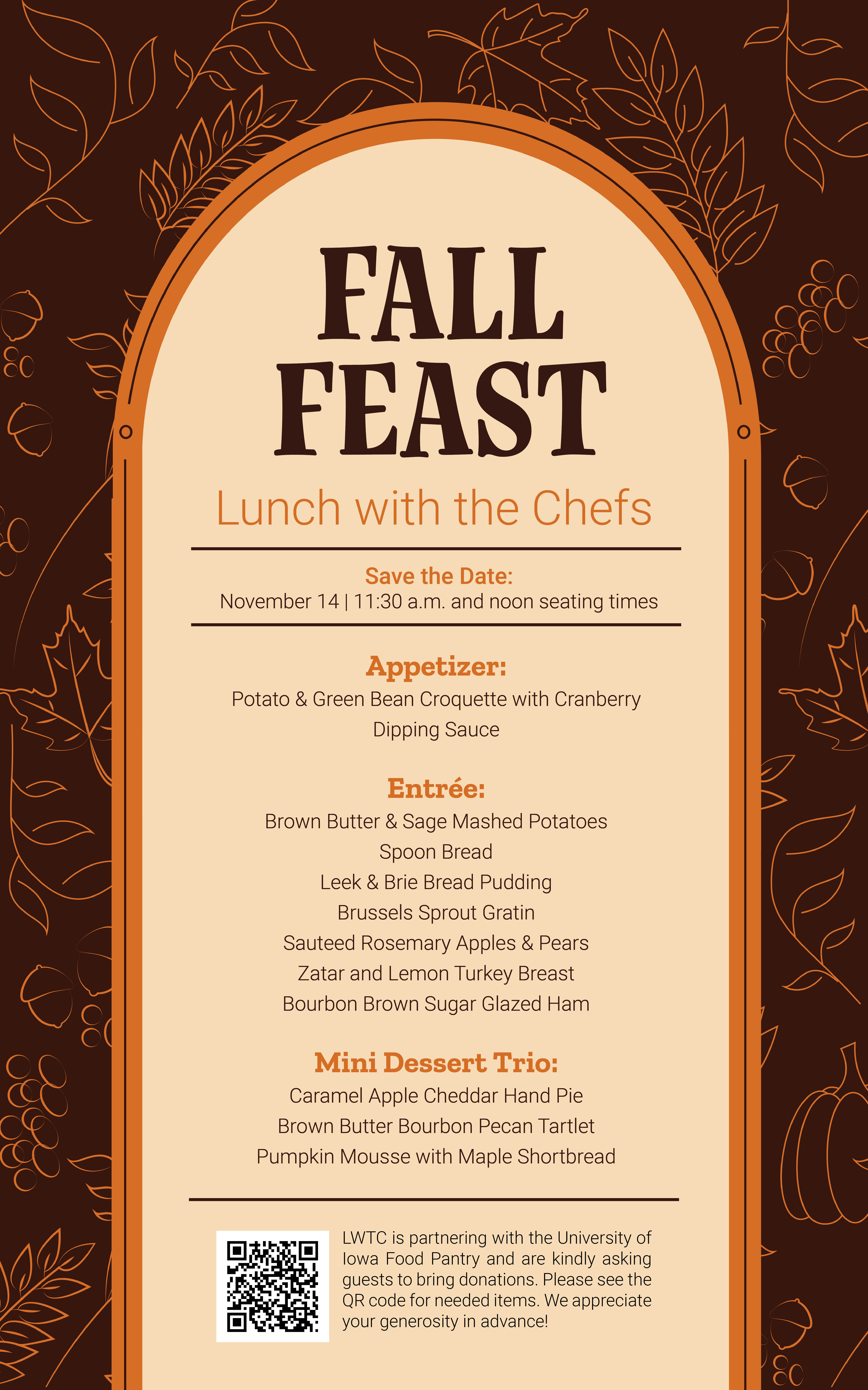 Lunch with the Chefs: Fall Feast